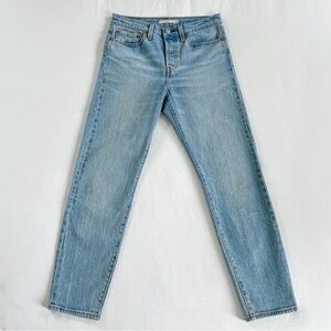 Levi’s Wedgie Fit Icon Cropped Jeans | Bright Side | Size 27 | GUC
